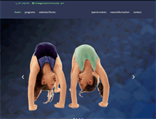 Tablet Screenshot of gymnasticsrevolution.com